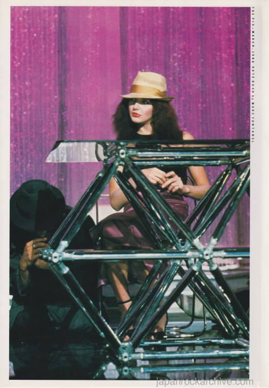Kate Bush 1980/03 Japanese music press cutting clipping - photo pinup