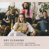 Dry Cleaning 2022 Japan tour concert gig flyer handbill