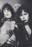 Kiss 1983/04 Japanese music press cutting clipping - 2 page photo pinup - Eric Carr / Vinnie Vincent