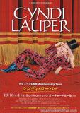 Cyndi Lauper 2019 Japan tour concert gig flyer