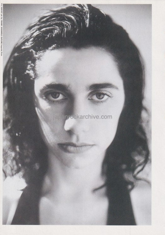 PJ Harvey 1994/03 Japanese music press cutting clipping - photo pinup - closeup