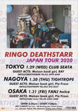 Ringo Deathstarr 2020 Japan tour concert gig flyer