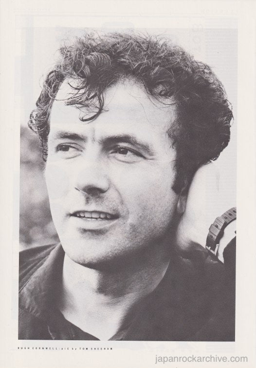 The Stranglers 1981/01 Japanese music press cutting clipping - photo pinup Hugh Cornwell