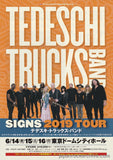 Tedeschi Trucks Band 2019 Japan tour concert gig flyer