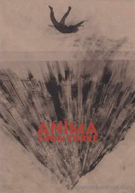 Thom Yorke 2019 Anima Japan cd store promo flyer