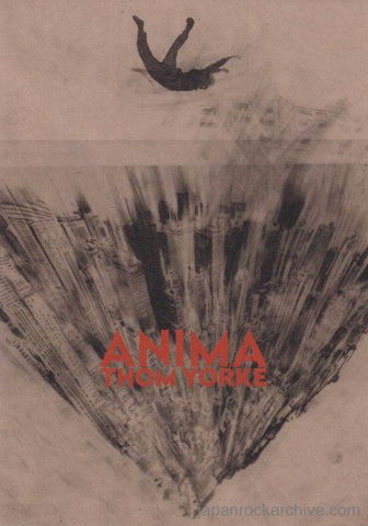 Thom Yorke 2019 Anima Japan cd store promo flyer