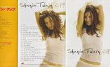 Shania Twain 2002 Up! Japan album release store promo flyer / brochure